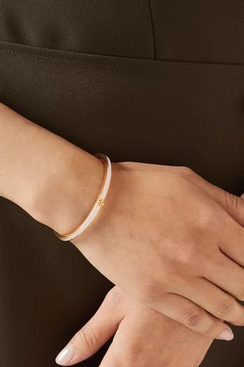 Thin Kira Bracelet in 18kt Gold-plated Brass