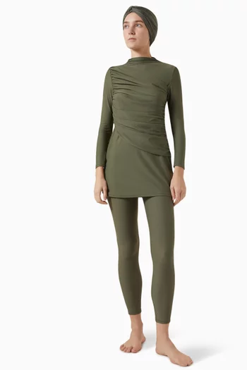 Diana Swim Dress in Stretch-nylon