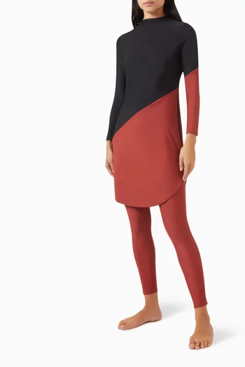 فستان سباحة مايا نايلون مطاطي