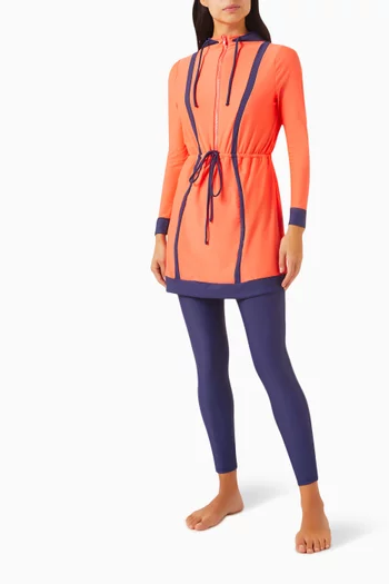 Taali Swim Dress in Stretch-nylon
