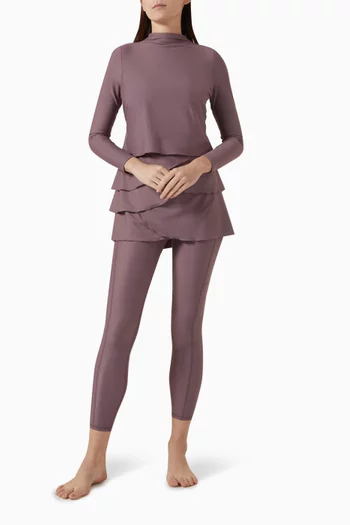 كولون سباحة بجيوب نايلون إيكونيل معاد تدويره