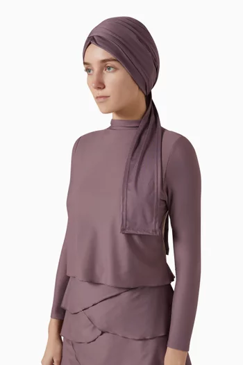 Self-tie Swim Turban