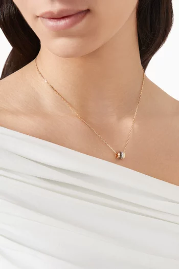 Quatre Classique Large Ring Diamond Pendant in 18kt Gold