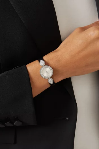 Serpent Bohème Diamond Watch in Steel, 23mm