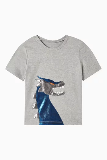 Good Luck Dragon T-shirt in Cotton