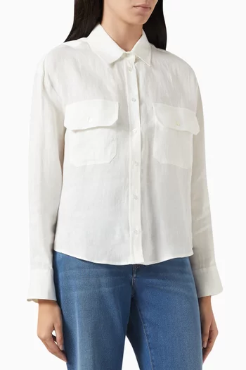 Eureka Button-up Shirt in Linen
