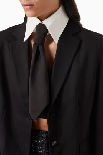 Collar and Tie set in Cotton