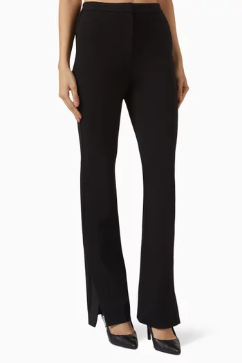 Tailored Pants in Punto Stretch Fabric
