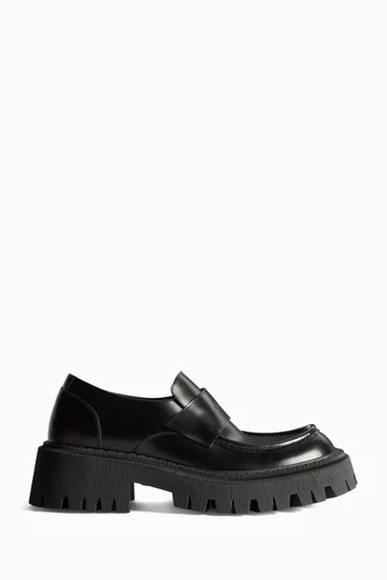 Tractor Loafers in Leather