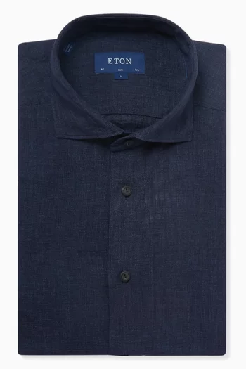 Solid Classic Shirt in Linen