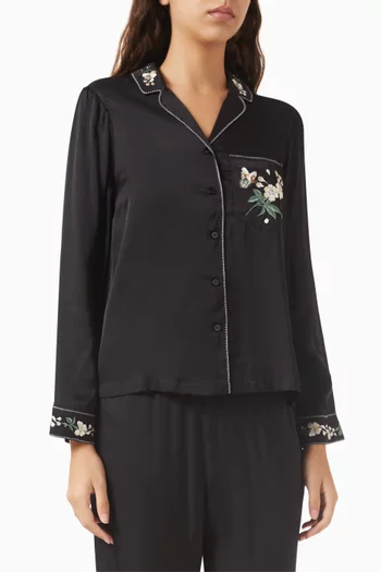 Mollie Shirt in Satin