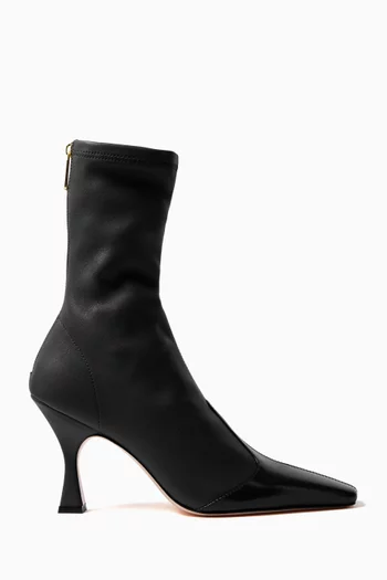 Maverick 90 Ankle Boots in Leather