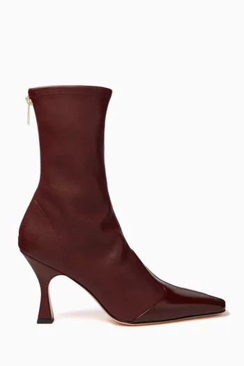Maverick 90 Ankle Boots in Leather
