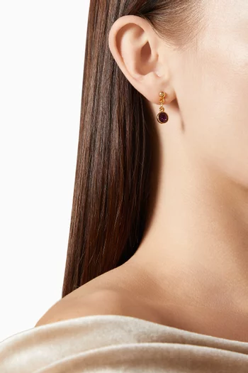 1980s Rediscovered Vintage Post Earrings