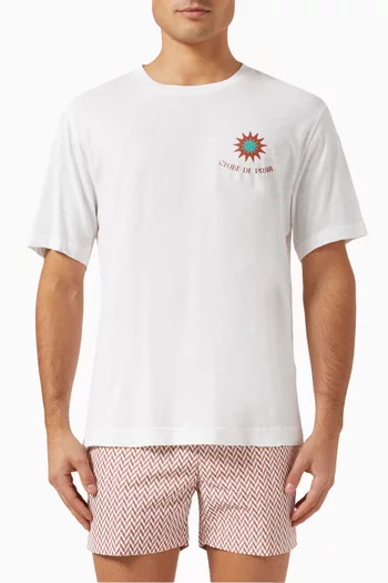 Dinis Clube De Praia T-shirt in Cotton-blend