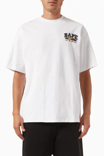 Hand Draw Bape T-shirt in Cotton-jersey