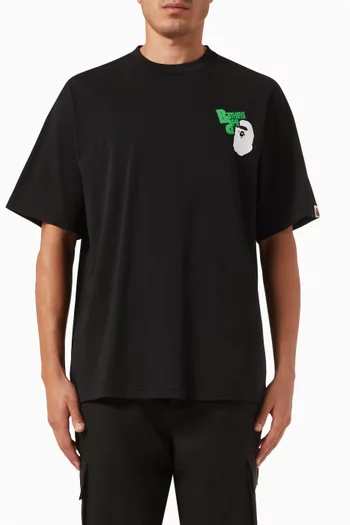 Bathing Ape Logo T-shirt in Cotton-jersey