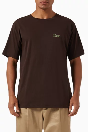 Classic Small Logo T-shirt in Cotton-jersey
