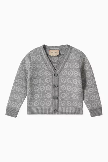 Double G Cardigan in Cotton