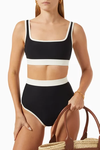 قطعة بيكيني سفلية جايد بخصر مرتفع