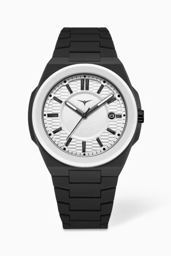 Aero Rival Starlight Quartz Polycarbonate Watch, 43mm