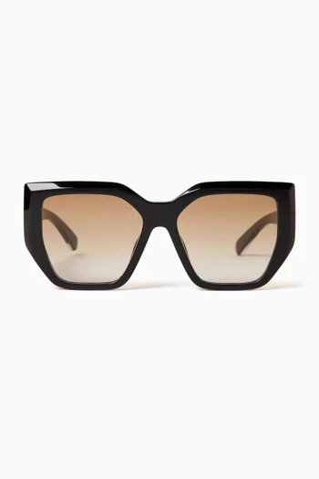 Square Sunglasses in Bio-acetate