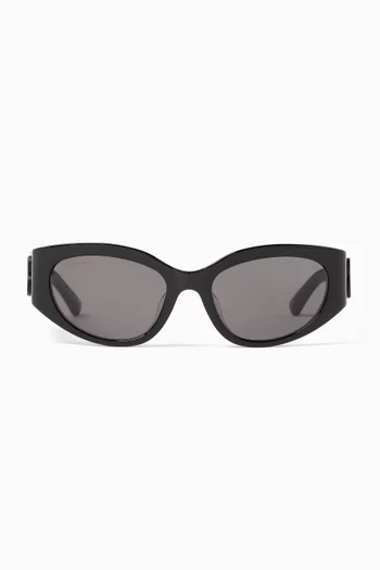 Cat-eye Sunglasses in Recycled Acetate