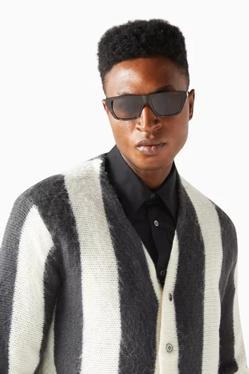 Square Sunglasses in Recycled Acetate