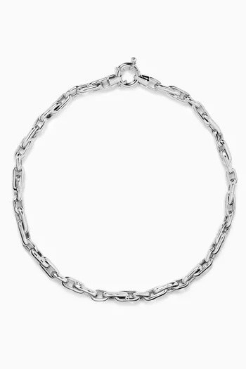 Forza Chain Necklace in Sterling Silver