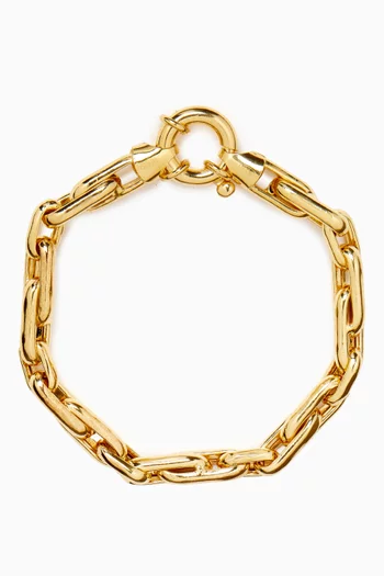 Forza Chain Bracelet in 14kt Gold Vermeil