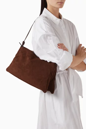 Vivi Shoulder Bag in Suede
