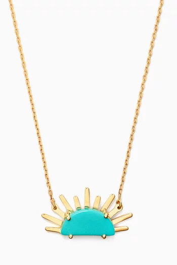 Sunset Crush Necklace in 18kt Gold