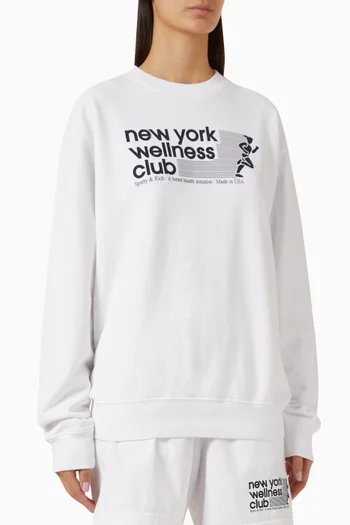USA Wellness Club Crewneck Sweatshirt