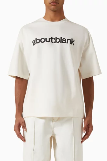 تي شيرت مقسم بألوان قطن جيرسيه