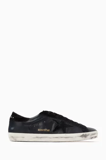 Super-Star Sneakers in Nappa Leather & Suede