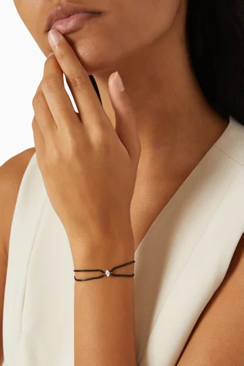 Like A Marquise Diamond Thread Bracelet in 18kt White Gold