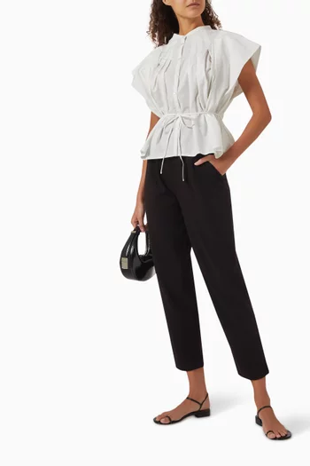 Ondrea Blouse in Organic Cotton-poplin