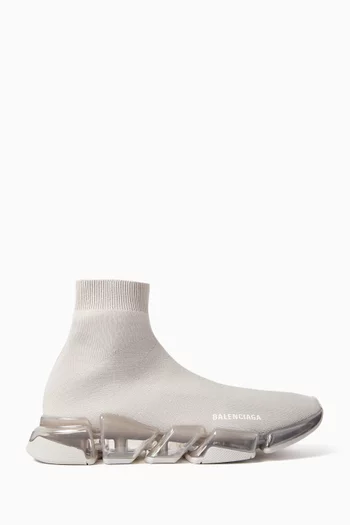 Speed 2.0 Clear Sole Sneakers in Recycled Knit