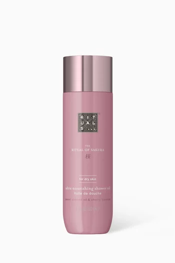 The Ritual of Sakura Cherry Blossom & Rice Milk Shower Oil, 200ml