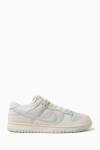 Dunk Low Sneakers in Knit-ribbed Textile