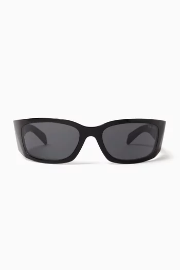 Butterfly Frame Sunglasses in Acetate
