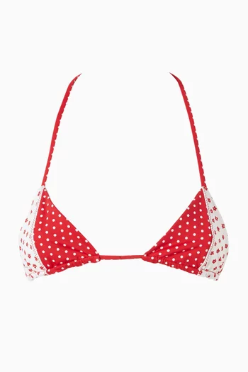 Coastal Micro Triangle Bikini Top
