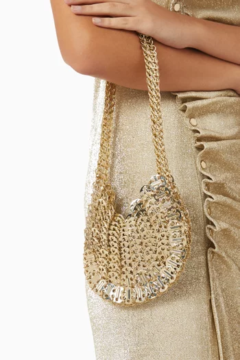 Iconic 1969 Moon Shoulder Bag in Brass