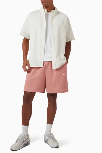 Button-down Shirt in Seersucker