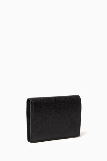 Valentino Garavani Vlogo Compact Wallet in Leather