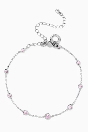 سوار باي ذا يارد نحاس مطلي بالروديوم