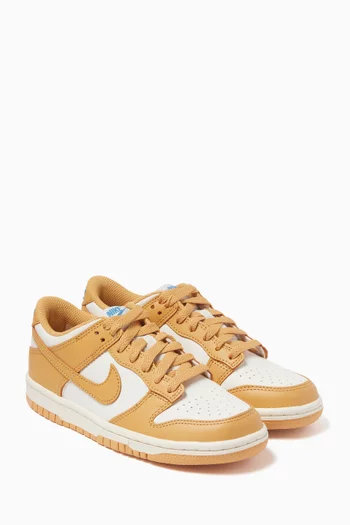 Dunk Low Sneakers in Leather