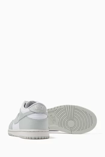 Dunk Low Sneakers in Leather