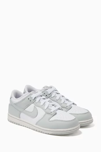 Dunk Low Sneakers in Leather