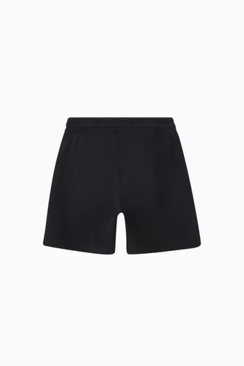 Air Logo Shorts in Cotton Blend Fleece